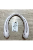 BOYUNLUK FAN ŞARJLI VANTİLATÖR TAŞINABİLİR BOYUN FANI ŞARJ EDİLEBİLİR HAVA SOĞUTUCU - 5