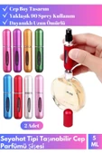 Özel Üretim Gündelik&Seyahat Tipi Taşınabilir Mini Cep Parfüm Şişesi Çanta İçi Tasarım 2 Adet 5 Ml - 1
