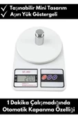 Özel Üretim Dijital Hassas Terazi 10 Kg Kapasiteli Otomatik Kapanma Mutfak Terazisi - 2