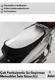 Özel Model Motosiklet Sele Güneşliği Uzun Ömürlü Güneş Işını&Su Geçirmez Lastikli Tasarım - 1