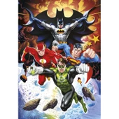 Clementoni 104 Parçalı Dc Comics Justice League Yapboz Batman Süperman Flash Puzzle Clementoni 6 Yaş ve Üzeri Çocuk Yapbozu - 2