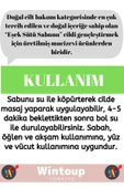 Özel %100 Organik Bitkisel Saç Yüz Vücut El Cilt Güzelleştirici Mucizevi Eşek Sütü Sabunu 3 Adet - 3