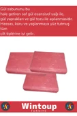 Özel Üretim %100 Organik Bitkisel Güzel Kokulu El Yüz Cilt Vücut Gül Sabunu 2 Adet - 2