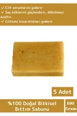 Özel Üretim %100 Doğal Saç Dökülmesine Karşı Etkili Tüm Vücut İçin Uygun Bıttım Sabunu 5 Adet - 1