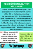 Özel Üretim %100 Saf Doğal Cilt Dostu Yüz Cilt Saç Vücut Kullanımı Bitkisel Keçi Sütü Sabunu 1 Adet - 3