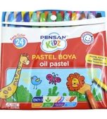 Kidz Pastel Boya Çantalı 24 Renk Pastel Boya - 1