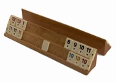 Tuana Game Masif Doğal Ahşap Okey Takımı Açık - 3