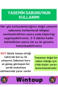 Özel Üretim %100 Doğal Güzel Kokulu Yüz Cilt Saç Vücut İçin Bitkisel Yasemin Sabunu 4 Adet - 2