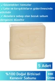 Özel Üretim %100 Doğal Kırışıklık Karşıtı Tüm Vücut İçin Uygun Kenevir Sabunu 5 Adet thumbnail 1