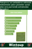 Özel Üretim %100 Organik Tüm Vücut Kullanım Bitkisel Aloe Vera Sabunu 3'lü - 2