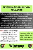 Bitkisel Cilt Nemlendirici Zeytinyağı Sabunu Doğal Üretim Tüm Cilt Tipleri İçin Uygun 5 Adet - 3