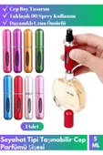 Premium Üretim Dayanıklı Uzun Ömürlü 5'l Doldurulabilir Çanta Boy Mini Cep Parfüm Şişesi 5Ml - 1