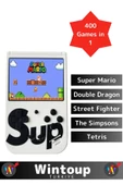 Özel Üretim 400 Nostalji Oyunlu Çift Kişilik Super Mario& Street Fighter& Double Dragon - 3