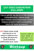 Bitkisel Çay Ağacı Sabunu Doğal Üretim Tüm Cilt Tipleri İçin Uygun 3 Adet - 3
