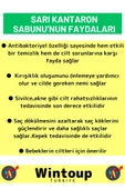 Bitkisel Sarı Kantaron Sabunu Doğal Üretim Tüm Cilt Tipleri İçin Uygun 4 Adet - 2