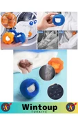 Premium Çamaşır Makinesi Tüy Toz Kıl Toplama Topu Temizlenebilir&Tekrar Kullanılabilir 3'lü Set - 2