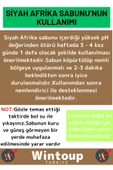 Doğal Siyah Afrika Sabunu Özel Üretim Tüm Cilt Tipleri İçin Uygun 2 Adet 100gr - 3