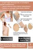 Özel Model 5M Ten Rengi İç Göstermez Göğüs Dikleştirici Şekillendirici Push Up Silikon Bant - 1