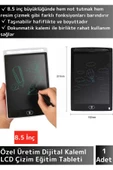 Premium Dijital Kalemli Çocuk Eğitim Tableti Grafik Ders Not Resim LCD Writing Tablet Beyaz Uyumlu - 1