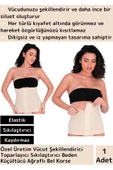 Premium 2 Beden İncelten Şekillendirici Toparlayıcı Sıkılaştırıcı Ağraflı Ten L/XL Bel Korse thumbnail 1