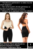 Premium Vücut Şekillendirici Toparlayıcı Kaymaz Sıkılaştırıcı İz Bırakmaz Siyah L/XL Klasik Korse thumbnail 1