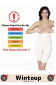 Özel Seri 2 Beden İncelten Şekillendirici Toparlayıcı Sıkılaştırıcı Ağraf Ten 2XL/3XL Bel Korse - 4