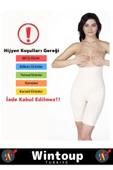 Özel Seri Vücut Şekillendirici Toparlayıcı Kaymaz Sıkılaştırıcı İz Bırakmaz Siyah 2XL/3XL Korse thumbnail 4
