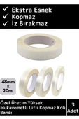 Premium Seri İz Bırakmaz Yüksek Mukavemetli Çok Güçlü Lifli Kopmaz Koli Bandı 1 Adet - 1