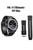 SK 4 Ultimate Amoled Ekran 49 Mm 1.62 Inch BT Call/Bildirim/NFC/GPSAkıllı Saat 2 Strap thumbnail 1