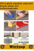Premium Ekstra Dayanıklı Kilim Paspas Halı Kaydırmaz Sabitleme Çift Taraflı Bant 48mm X 10M 10'lu - 2