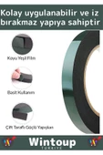 Premium Ultra Güçlü İz Bırakmaz Elastik Yapılı Çift Taraflı 10mm-10Metre Akrilik Köpük Bant 2 Ad - 4