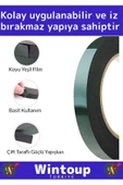 Özel Üretim Ultra Güçlü İz Bırakmaz Elastik Yapılı Çift Taraflı 36mm-10Metre Akrilik Köpük Bant 2 Ad - 4