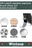 Premium Ultra Güçlü İz Bırakmaz Elastik Yapılı Çift Taraflı 10mm-10Metre Akrilik Köpük Bant 2 Ad - 2