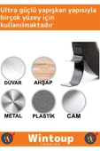 Premium Üretim Dayanıklı İz Bırakmaz Elastik Çift Taraflı 48mm-10Metre Akrilik Köpük Bant 5'li - 2