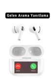 OLED Ekranlı ANC Özellikli Arama Yanıtlama Müzik Çalar Arayüzlü Bluetooth V5 Dokunmatik Kulaklık thumbnail 2