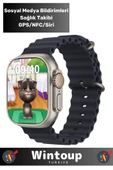 SMART WATCH HK9 ULTRA 2 49 MM YENİ VERSİYON AKILLI SAAT AMOLED NFC SİRİ thumbnail 2