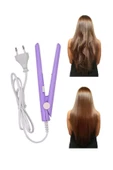 Seyahat Tipi Mini Saç Düzleştirici Mor - 5