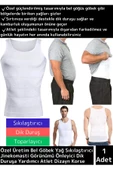 Premium Göbek Bel Göğüs Toparlayıcı Jinekomasti Görünümü Engelleyici Erkek Extra Sıkılaştırıcı Korse - 1