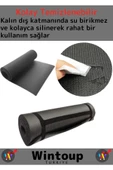 Premium Çift Taraflı Su Geçirmez Taşıma Askılı Kamp Çadır Uyku Matı Minder Yoga Pilates Matı 6,5 Mm - 3