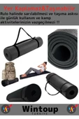 Premium Çift Taraflı Su Geçirmez Taşıma Askılı Kamp Çadır Uyku Matı Minder Yoga Pilates Matı 6,5 Mm - 2