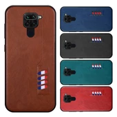 Xiaomi Redmi Note 9 Kılıf Busy Deri Arka Kapak - 1