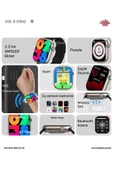 Oppo&honor Uyumlu Watch 8 Hk9 Pro Chatgpt Yapay Zeka 2.05 Hd Amoled Ekran Akıllı Saat - 3