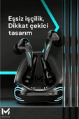 XİAOMİ Modellere Uyumlu Bluetooth Kulaklık K68 Oyuncu Kulaklığı Tws Dokunmatik Hd Ses Mikrofon - 2