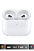 Premium iPhone 16 Pro Max Tam Uyumlu Dokunmatik 3. Nesil Kulak İçi Bluetooth Kulaklık - 3