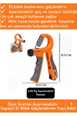Özel Üretim El Bilek Kol Güçlendirici Kas Yapma Ayarlanabilir Sayaçlı Bilek Güçlendirme Yayı 5-60 Kg - 1