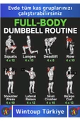 Premium Plastik Spor Egzersiz Fitness Vücut Geliştirme Pilates Ağırlık 4 Kg Dambıl Seti 2 Ad Dumbell - 2