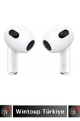 Premium iPhone 16 Pro Max Tam Uyumlu Dokunmatik 3. Nesil Kulak İçi Bluetooth Kulaklık - 2