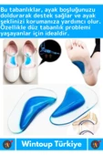 Premium Ergonomik Anatomik Boşluk Doldurucu Jel Düz Tabanlık Ark Destekli Silikon Ayak Tabanlığı 2li - 2