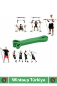 Özel Üretim Dayanıklı Orta Sert Zayıflama Fitness Squat Pilates Jimnastik Spor Aerobik Direnç Bantı - 2