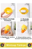 Premium Sağlam Pratik Kolay Montaj Çocuklar İçin İlgi Çekici Eğlenceli Sevimli Ördek Musluk Başlığı - 3